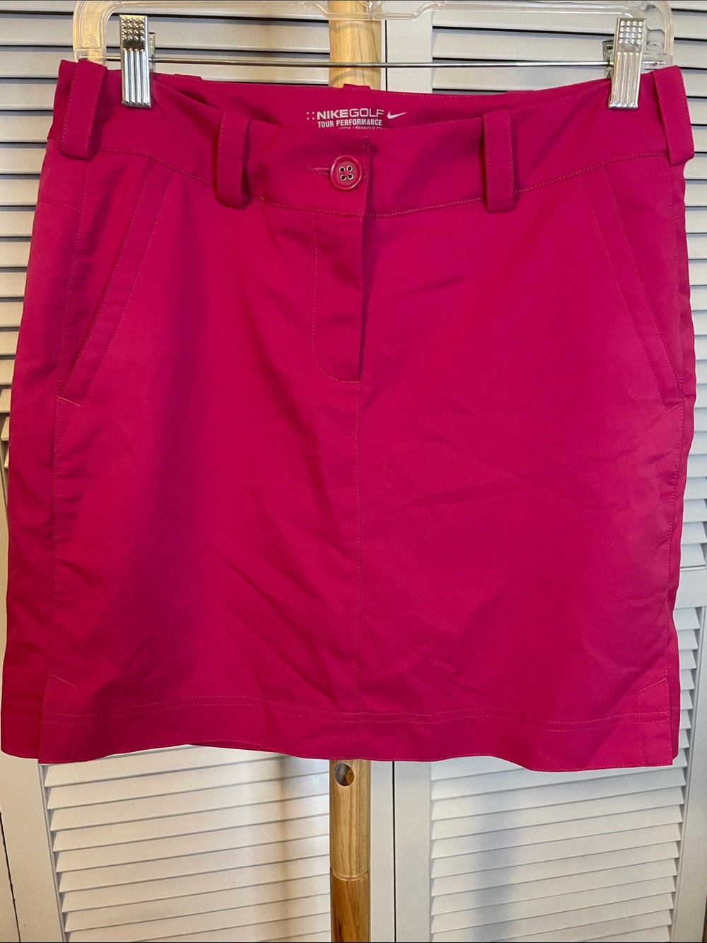 EUC Nike Golf Women's Fuschia Pink Golf Skort - Sz 4